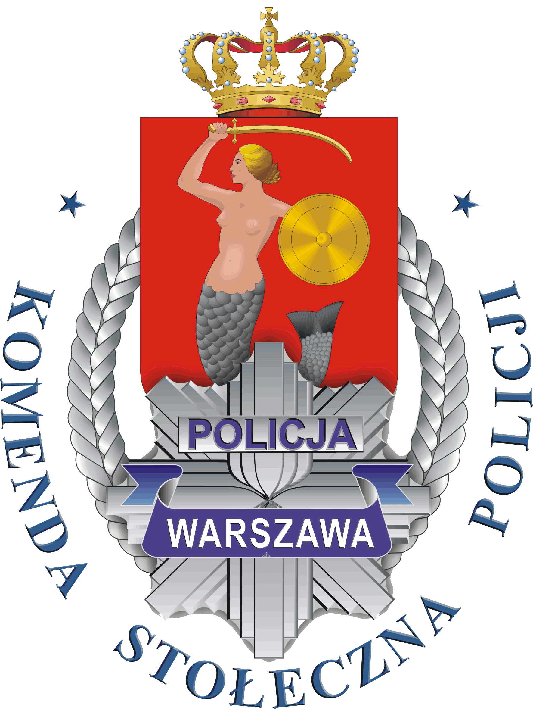 Logo Komendy Stołecznej Policji w Warszawie