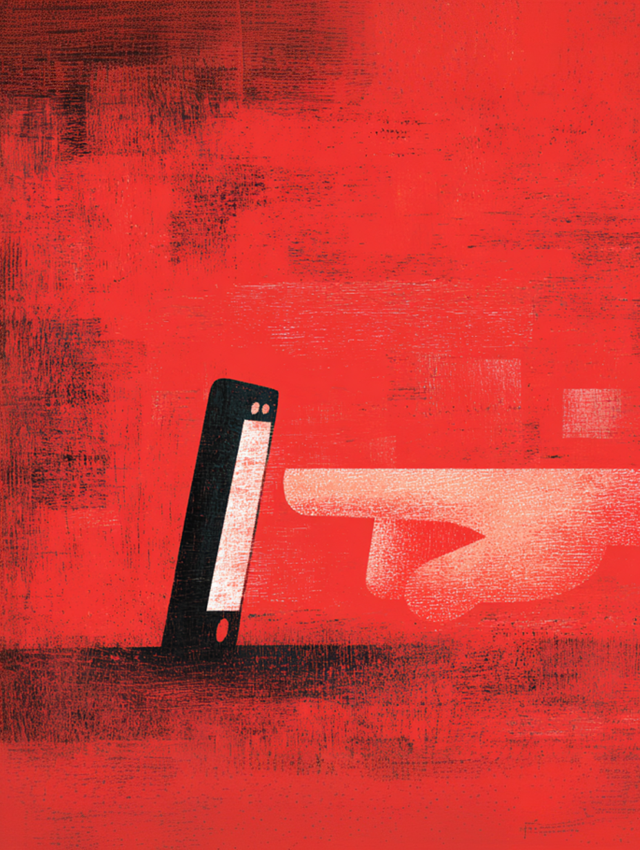 Ilustracja symbolizująca cyberprzemoc, anonimowy hejt i agresję w internecie