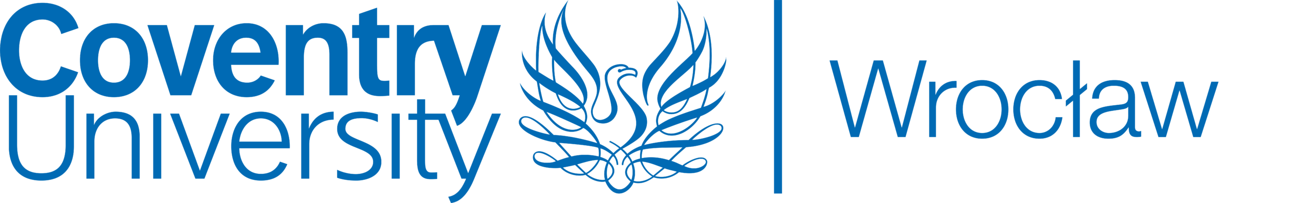 Coventry University Wrocław Logo BLUE